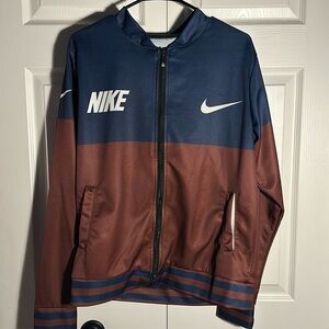 Nike Track Suit Top Zip Up Lightweight Mens Size Medium